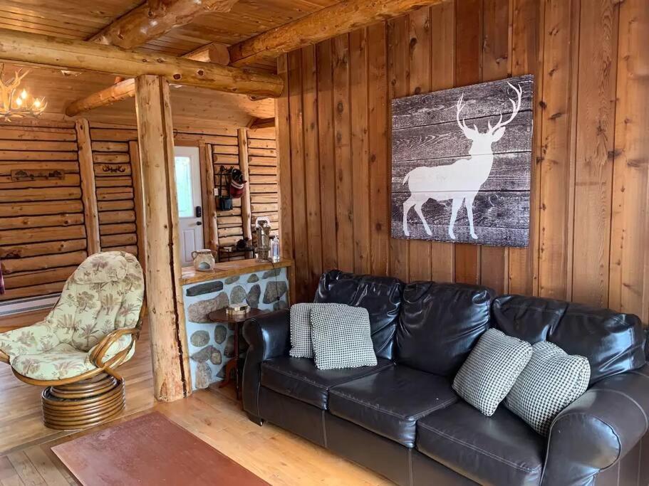 Cozy Log Cottage La Minerve Bagian luar foto