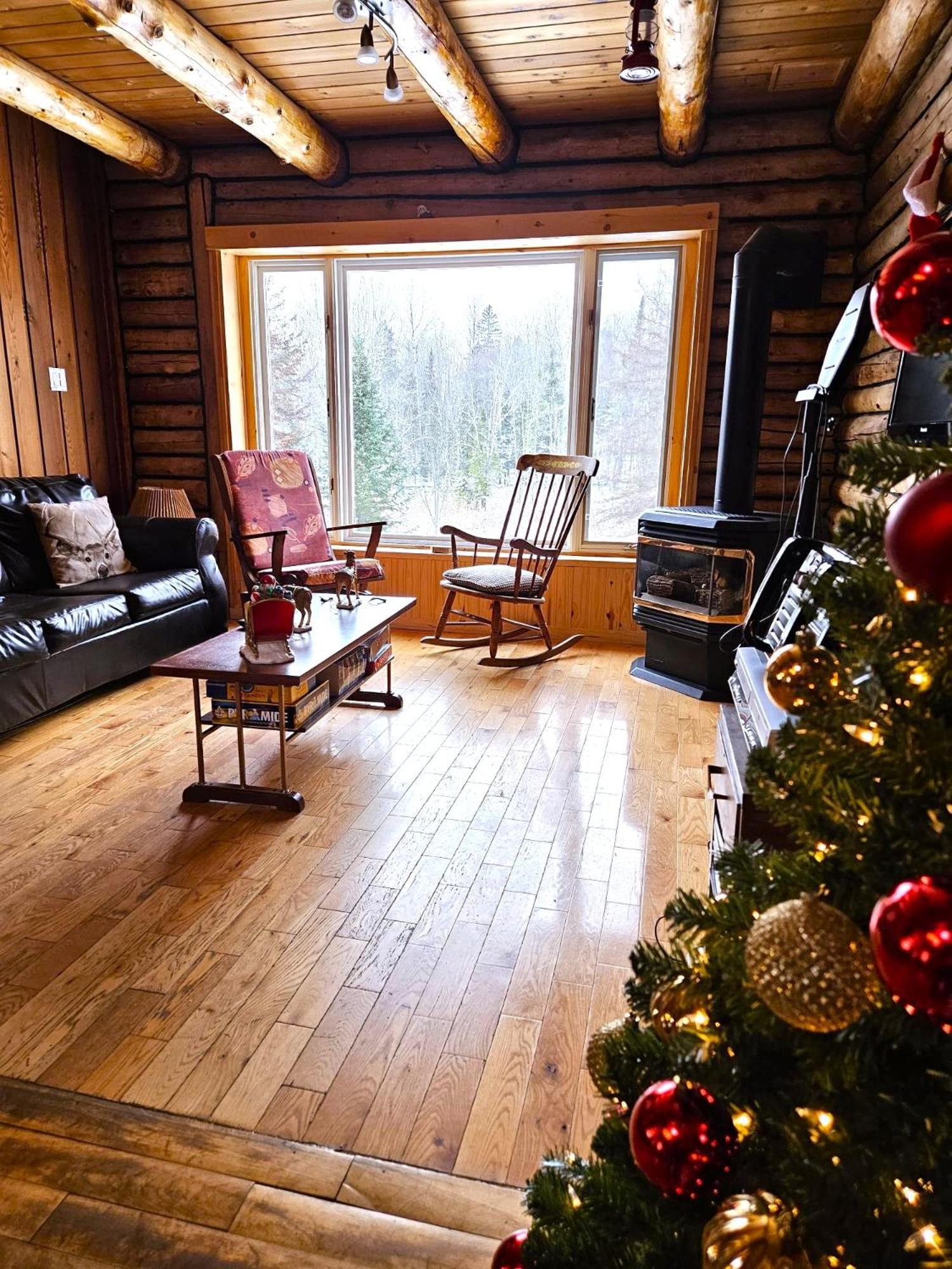 Cozy Log Cottage La Minerve Bagian luar foto
