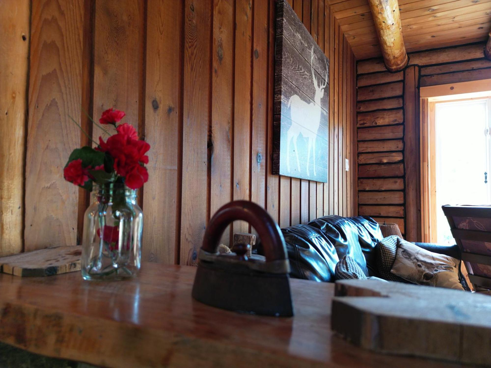 Cozy Log Cottage La Minerve Bagian luar foto