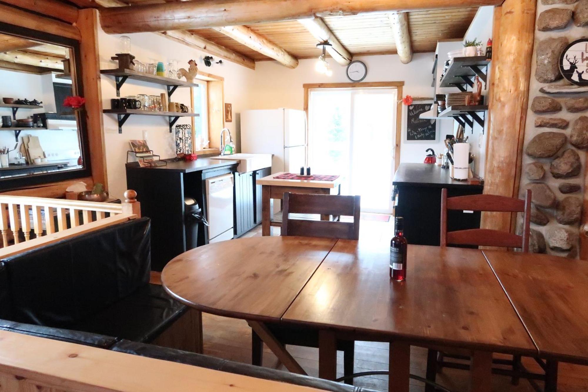 Cozy Log Cottage La Minerve Bagian luar foto